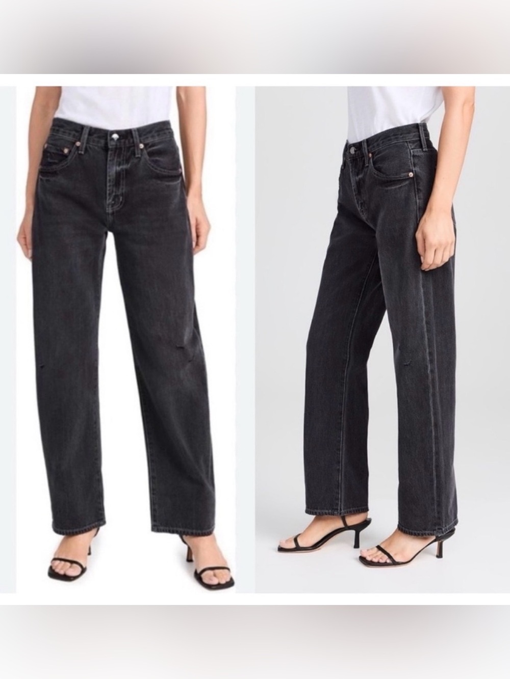 Pistola Lexi Bowed Barrel Black Mercury Straight Jeans